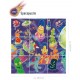 Spēle divpusīga puzzle Trendhaus Mini Space Adventure Logical Doublesided Puzzle 9 pcs 95863