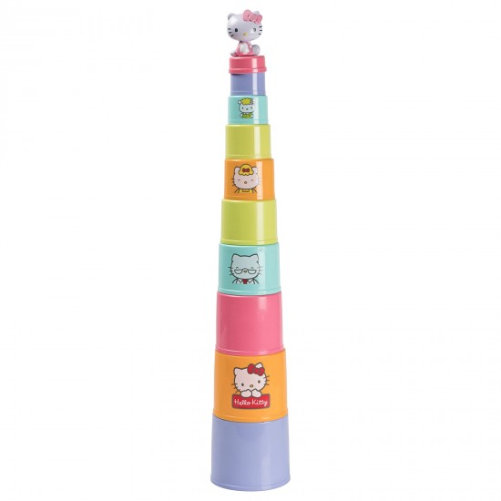 Piramīdas tornis Hello Kitty Stacking Cups 96011 