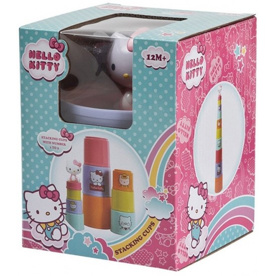 Piramīdas tornis Hello Kitty Stacking Cups 96011 
