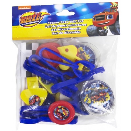 Komplekts Blaze and the Monster Machines Party Favour set 24 parts 9901366