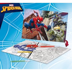 Puzle Zirnekļcilvēks Lisciani Marvel Spiderman Double-Face Puzzle 108 pcs. 99702