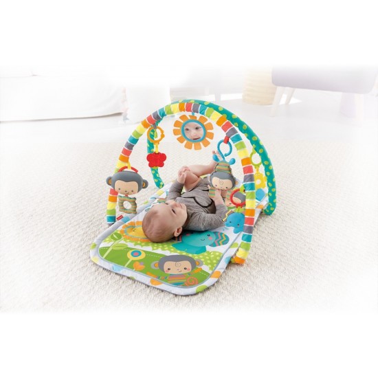 Attīstošais paklājiņš Fisher Price Play Blanket Snugamonkey Musical Play Gym CLJ42