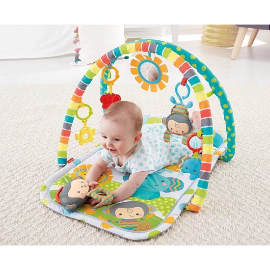 Attīstošais paklājiņš Fisher Price Play Blanket Snugamonkey Musical Play Gym CLJ42