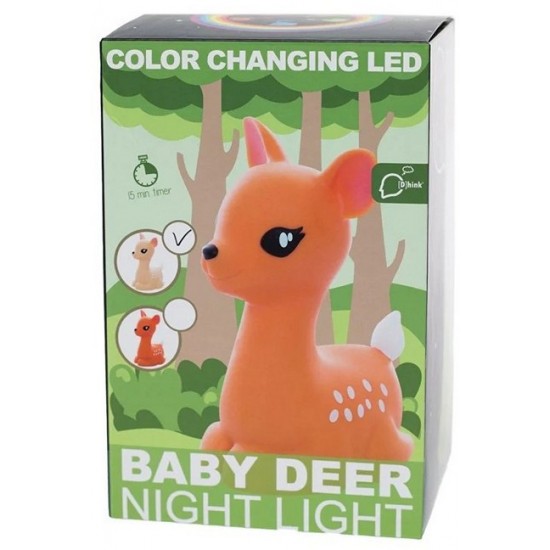 Nakts lampa LED night lamp "Baby Deer" (excl. 3x AAA batteries) DHINK370-02