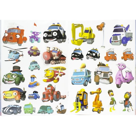 Grāmata ar uzlīmēm Ero Della Citta Sticker Book DIM00976