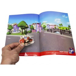 Grāmata ar uzlīmēm Ero Della Citta Sticker Book DIM00976