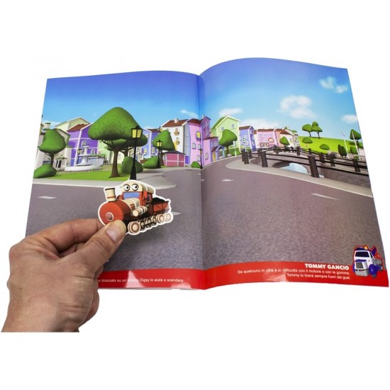 Grāmata ar uzlīmēm Ero Della Citta Sticker Book DIM00976
