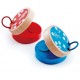 Koka mūzikas instruments kastanjete Hape Clap-along Wooden Castanet 2,5x5,5cm E0610