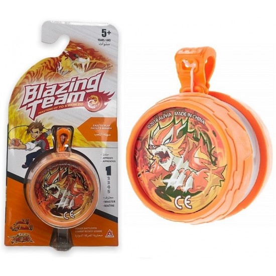 Suvenīrs Blazing Team Yoyo Eraser Battlespin War Tiger EU677141