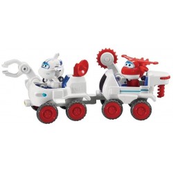 Spēļu komplekts transformers Super Wings Transform-a-Bots Astra & Jett's Moon Rover EU720840A