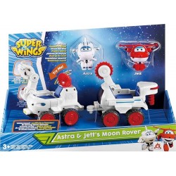 Spēļu komplekts transformers Super Wings Transform-a-Bots Astra & Jett's Moon Rover EU720840A