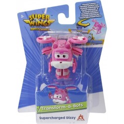 Spēļu komplekts transformers Super Wings Transform-a-Bots Supercharged Dizzy EU740044