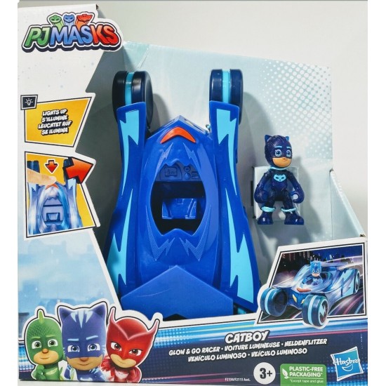Automašīna Hasbro PJ Mask Vehicle with light and Catboy action figure F2138