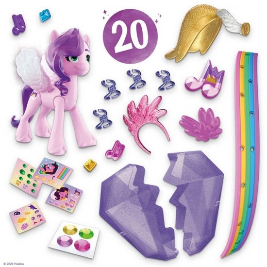 Spēļu komplekts Hasbro My Little Pony Crystal Adventure Princess Petals Playset F2453