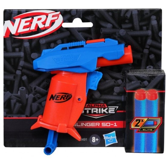 Spēļu komplekts pistole (rotaļu ierocis) Nerf Alpha Strike Slinger SD-1 F2491