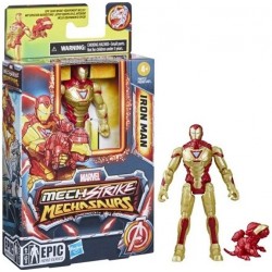 Spēļu komplekts Mattel Marvel Mech Strike Mechasaurs Iron Man F6672