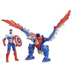 Spēļu komplekts Mattel Marvel Mech Strike Mechasaurs F6675