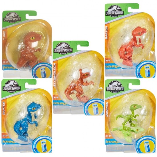 Spēļu komplekts dinozaurs Mattel Jurassic World Imaginext Single Baby Dino assorted FWF52