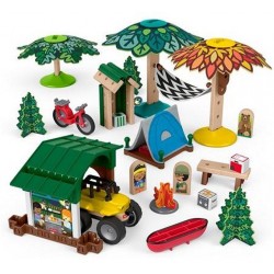 Konstruktors Fisher Price Wonder Makers Wooden Campground GFJ10