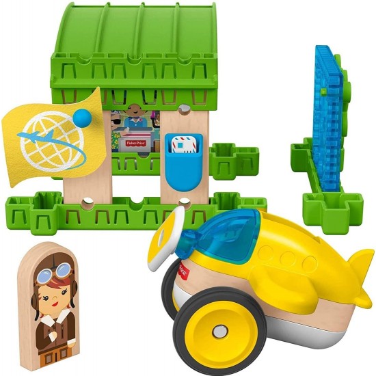 Konstruktors Fisher Price Wonder Makers Wood Hanger GLM43-9633