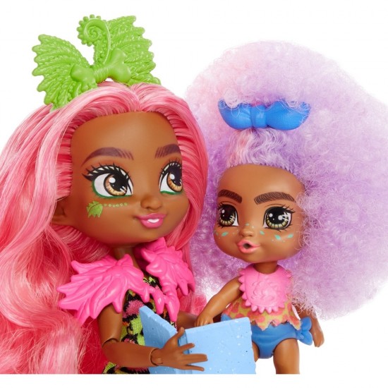 Lelle Mattel Cave Club Doll with accessories Wild Babysitfun GNL92