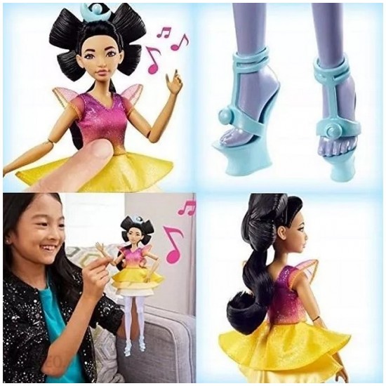 Lelle Mattel Netflix Over the Moon Doll Singing Chang'E with Sound GRL90