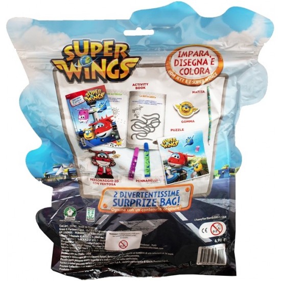 Rokdarbu komplekts Super Wings Mega Activity XL Blindbag GRS11747