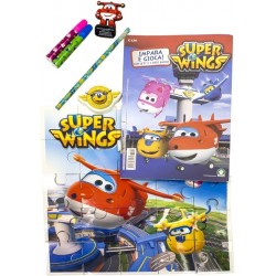 Rokdarbu komplekts Super Wings Mega Activity XL Blindbag GRS11747