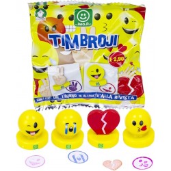 Zīmogs Blind Pack Imoji Timbroji Stamps 3,5cm assorted GRS12076 