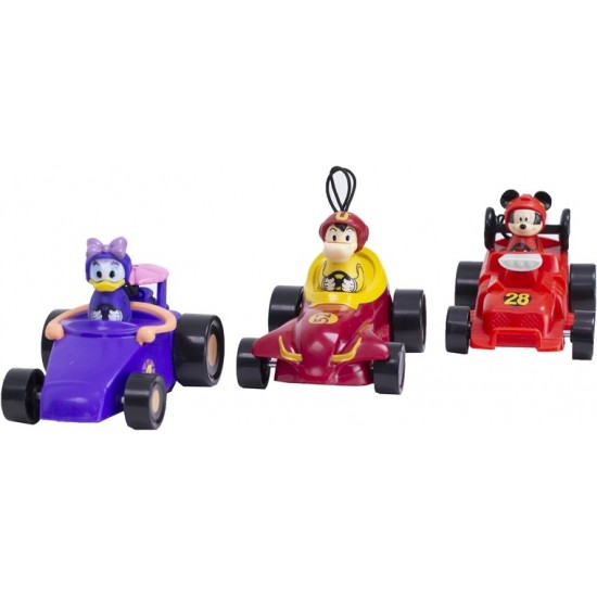 Automašīna Mini Auto Disney with figure + Pullback 7 assorted 5x6,5cm GRS12503