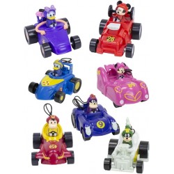 Automašīna Mini Auto Disney with figure + Pullback 7 assorted 5x6,5cm GRS12503