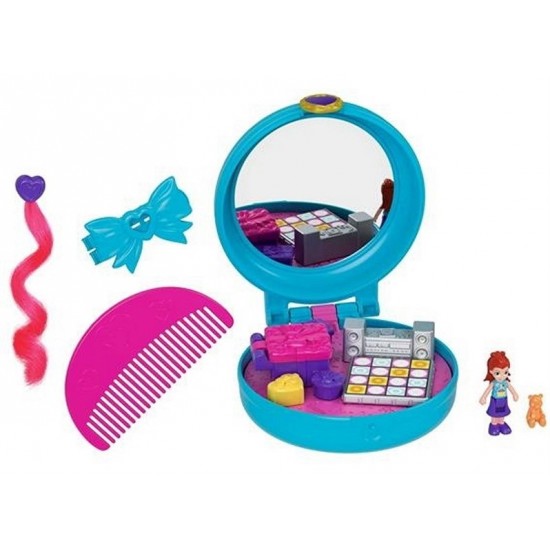 Spēļu komplekts Mattel Polly Pocket Playset 3 assorted GVM22
