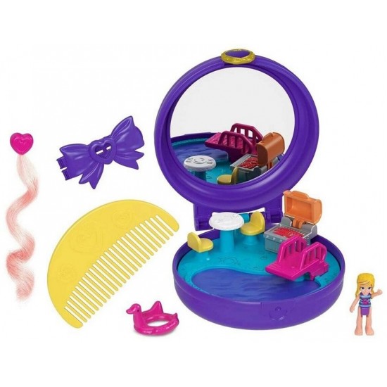 Spēļu komplekts Mattel Polly Pocket Playset 3 assorted GVM22