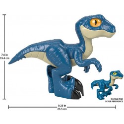 Spēļu komplekts dinozaurs Mattel Jurassic World Camp Cretaceous XL Dino Raptor GWP07