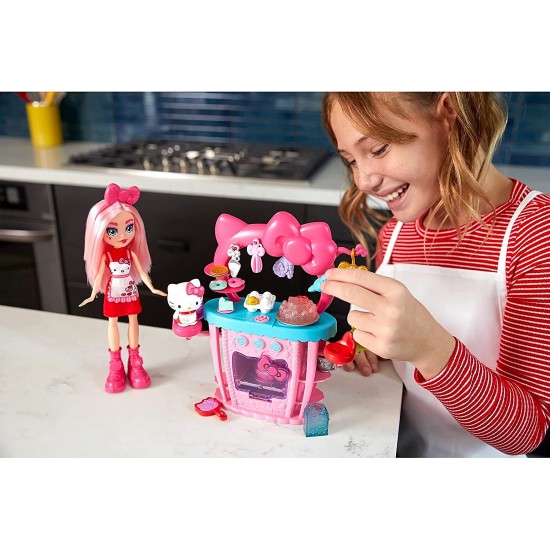 Lelle Mattel Hello Kitty and Friends Playset So- Delish Kitchen GWX05