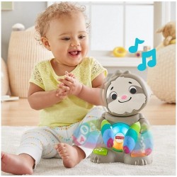 Muzikāla rotaļlieta latviešu valodā Sliņķis Mattel Fisher-Price Linkimals Interactive Sloth with Light and Sound (Language: Latvian) GXR61