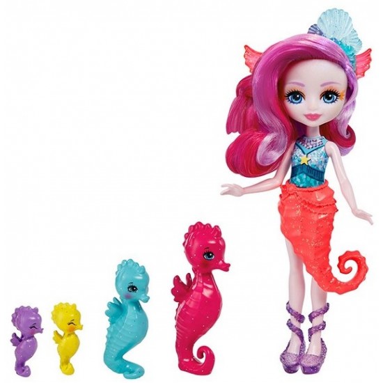 Lelle Mattel Enchantimals Royal Ocean Kingdom Playset Sedda Seahorse HCF73