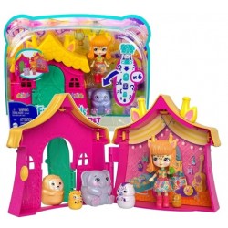 Lelle Mattel Enchantimals Secret Besties Grisela Giraffe Tent Playset HCF74