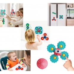 Trīs rotaļlietu komplekts Huanger Astronautic Baby Spinners Toys HE0108