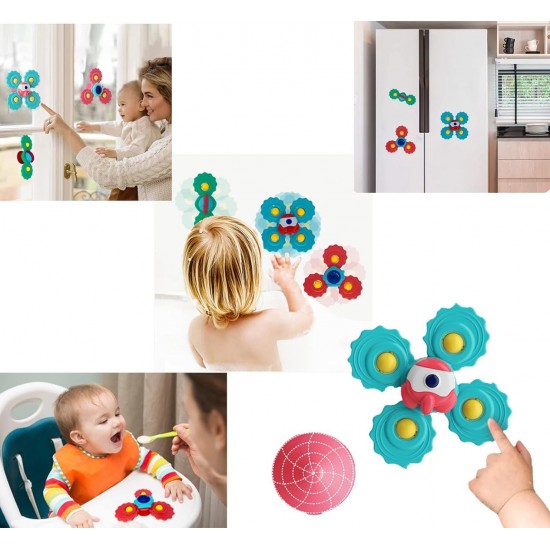 Trīs rotaļlietu komplekts Huanger Astronautic Baby Spinners Toys HE0108