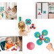 Trīs rotaļlietu komplekts Huanger Astronautic Baby Spinners Toys HE0108