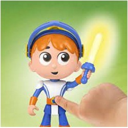 Spēļu komplekts bruņinieks (franču valodā) Mattel Ritter Gus Play figure with light and sound 20cm (in French) HGK36