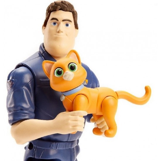 Spēļu komplekts Mattel Disney Lightyear Action Figure 12cm Buzz Lightyear&Sox 15x19cm HHJ80