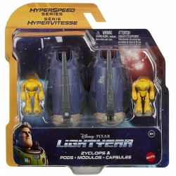 Spēļu komplekts Mattel Disney Lightyear Hyperspeed Series Zyclops 20x20cm HHJ96