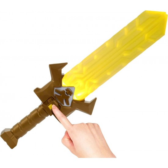 Rotaļu zobens ar gaismu un skaņu (VĀCU VAL.) Mattel HE-MAN Masters of the Universe Lightsaber with light + sound HJG64