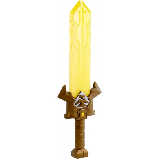 Rotaļu zobens ar gaismu un skaņu (VĀCU VAL.) Mattel HE-MAN Masters of the Universe Lightsaber with light + sound HJG64
