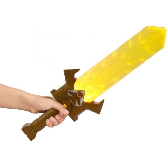 Rotaļu zobens ar gaismu un skaņu (VĀCU VAL.) Mattel HE-MAN Masters of the Universe Lightsaber with light + sound HJG64