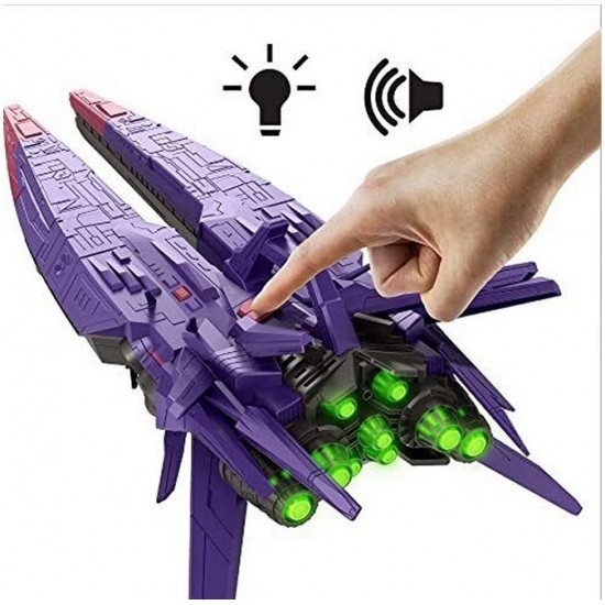 Spēļu komplekts Mattel Disney Pixar Lightyear Playset Zurgs Mothership Spaceship + Figure with light and sound HJW47