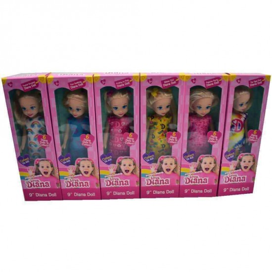 Lelle Love Diana Fashion Doll assorted LD2477