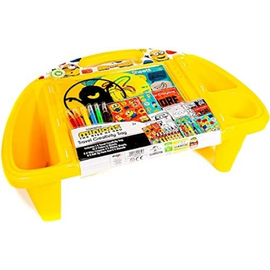 Zīmēšanas komplekts Despicable Me/Minions The Rise of Gru Movie Travel Creativity Tray MSTCT2